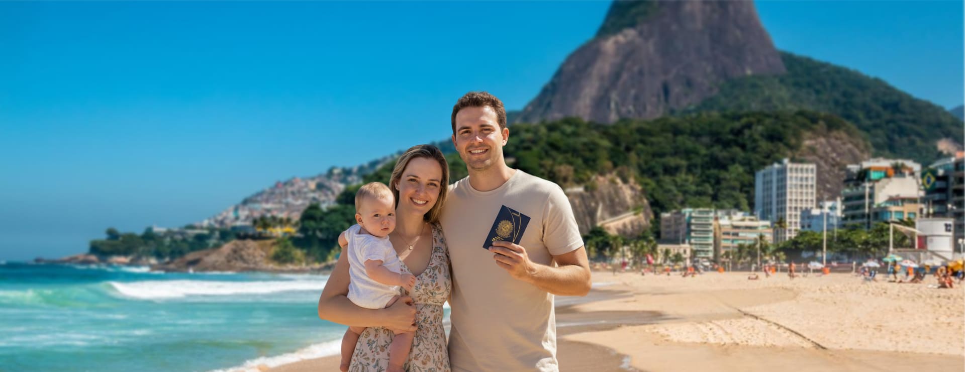 Роды в Бразилии  <br>с оформлением гражданства для ребенка и родителей