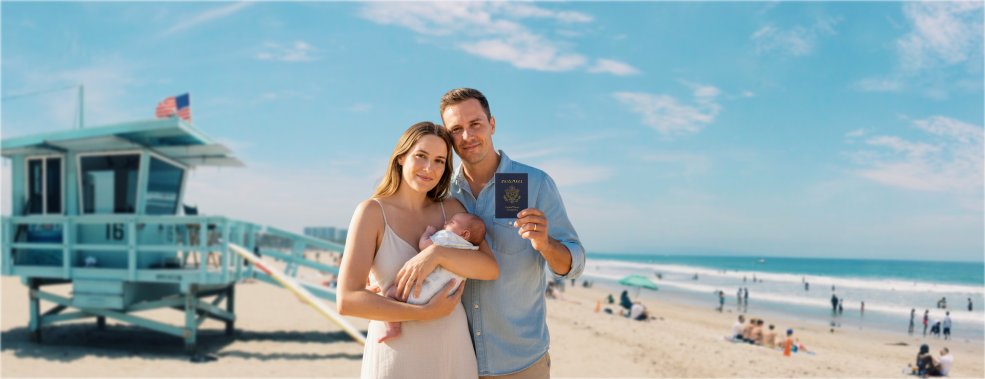 Роды в США с оформлением гражданства для ребенка