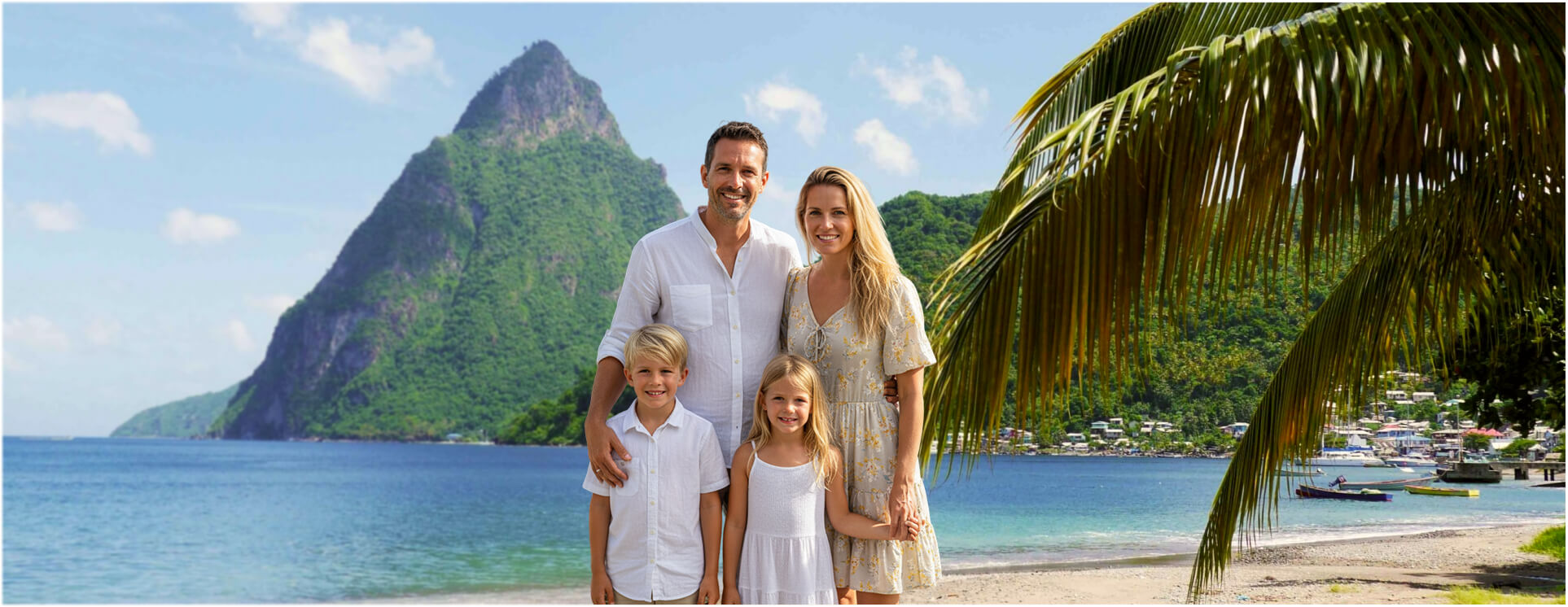 Получите гражданство Сент-Люсии для всей семьи в срок от 3 месяцев