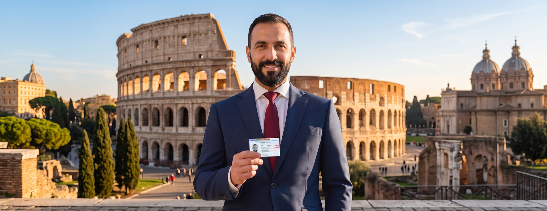 Residency in Italy through business