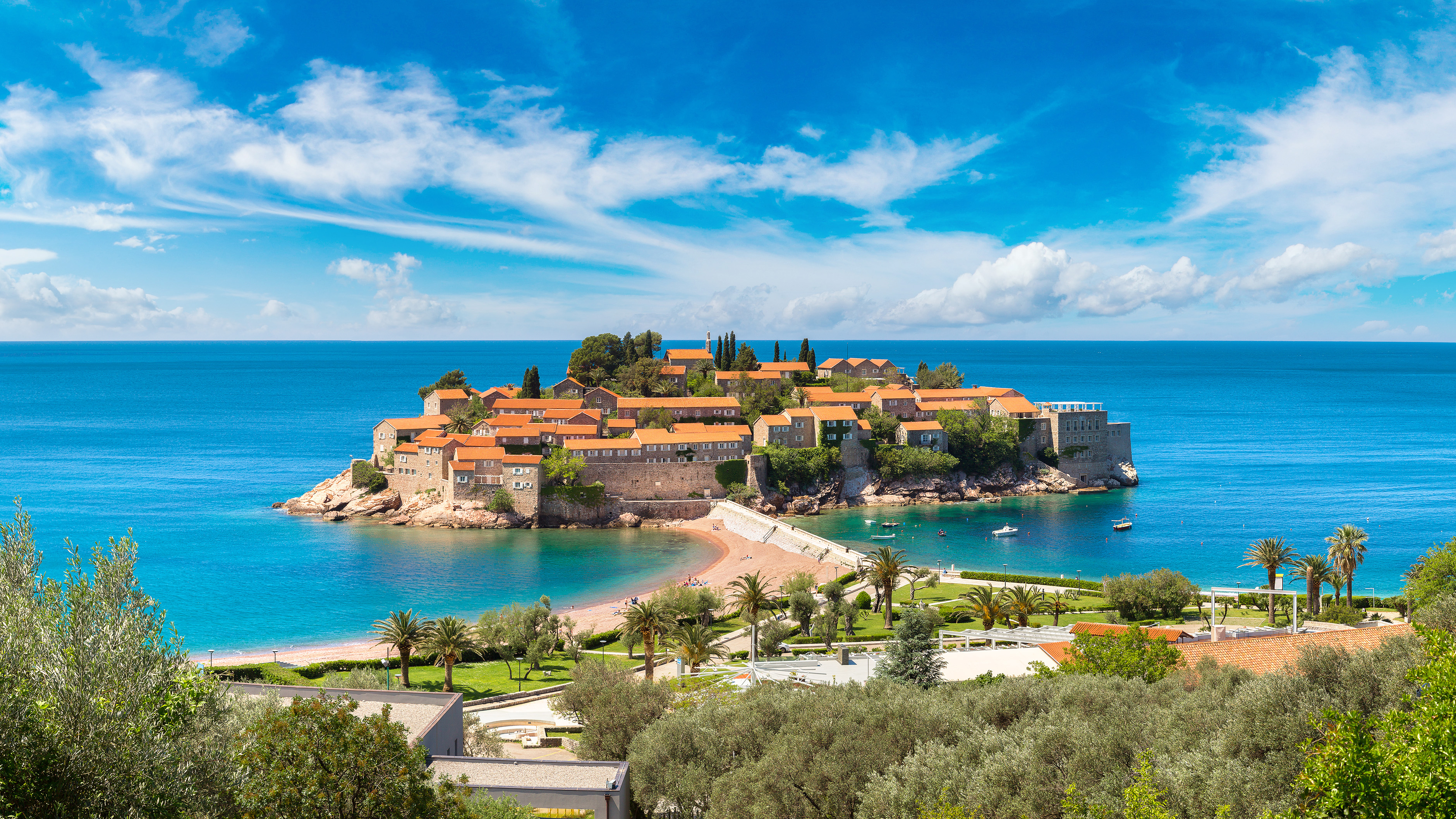 What does a residence permit in Montenegro offer?